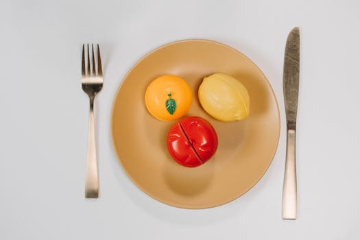 colorful plate of fruits and veggies